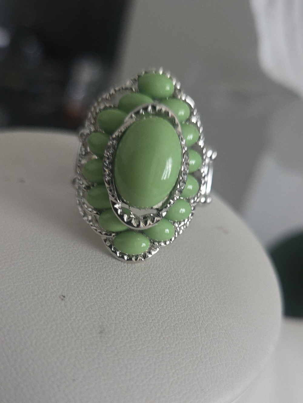 Paparazzi Will You Bead My Girl Green Ring NWT